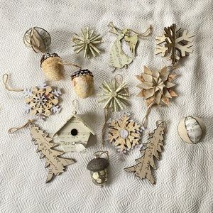 Assorted Lot of Music Note Christmas Ornaments